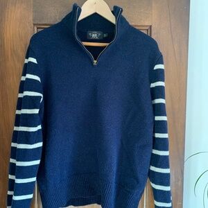 Ralph Lauren Double RL RRL vintage wool football sweater